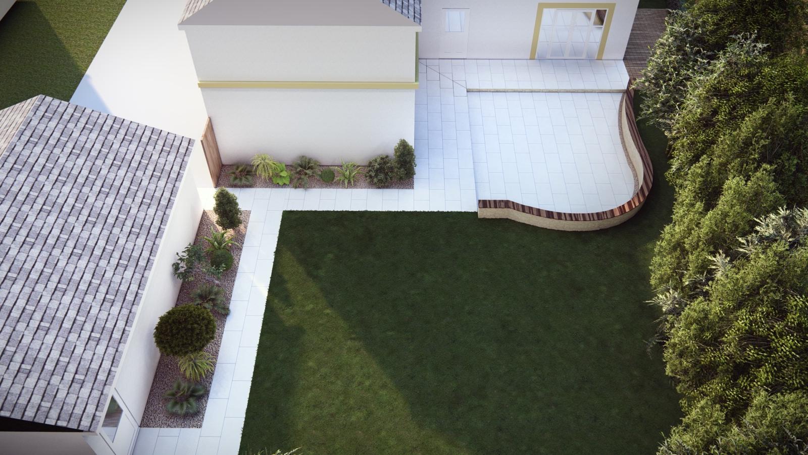 pale patio installation in glasgow