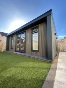 modern glasgow garden room
